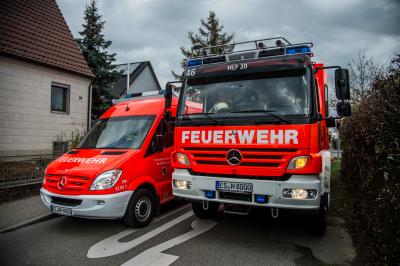 Neuhausen: Brennender Heizluefter loest Feuerwehreinsatz aus